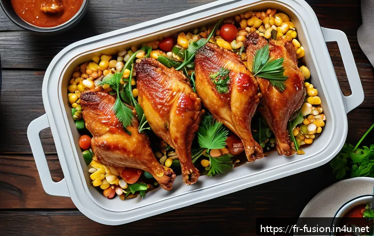퓨전 치킨 배달 플랫폼 비교 - A vibrant and modern food delivery scene in a bustling French city apartment, featuring a diverse sp...